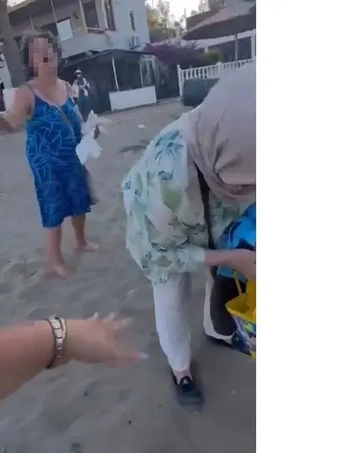 Plajda Tesettürlü Anne İle Kızına Saldırmıştı! O Şüpheli Hakkında tutuklama Talebi
